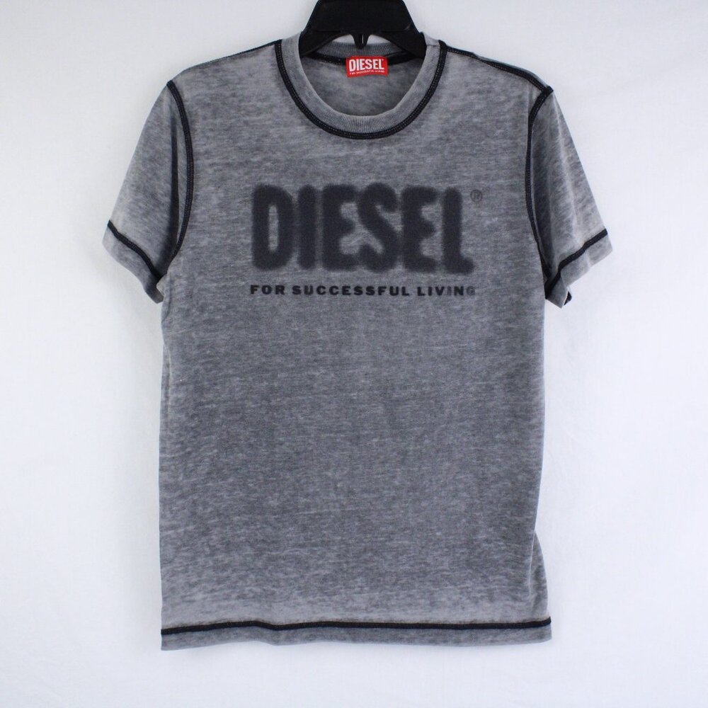 Diesel Gray Short Sleeve Tee